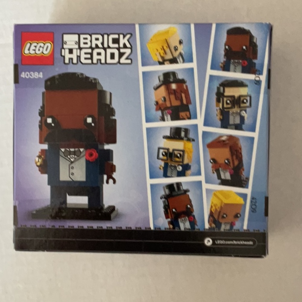 LEGO BrickHeadz Customizable Wedding Bride & Groom Set - Picture 5 of 6